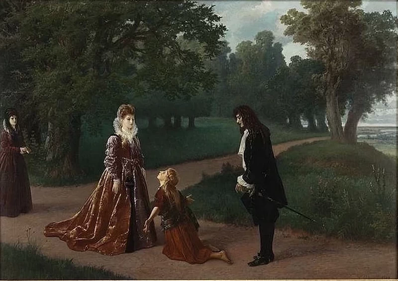 La contadina e la nobildonna